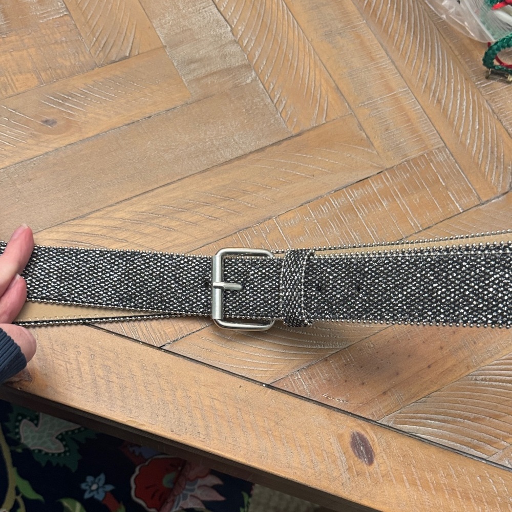 Torrid Black and Silver Women's Belt